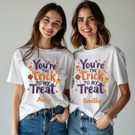 Niedlich bist du der Trick zu meinem Halloween-Lec Sweatshirt