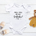 Niedlich bist du mein Vater-Vorschlag Baby T-shirt<br><div class="desc">Frag dem Mann,  den du gewollt hast,  der Pate deines Kindes zu sein,  mit diesem superniedlichen Baby-T - Shirt. Lassen Sie Ihr Baby das tragen und nutzen Sie es,  um die Frage "Werden Sie mein Patenvater sein" Pop zu nehmen!</div>
