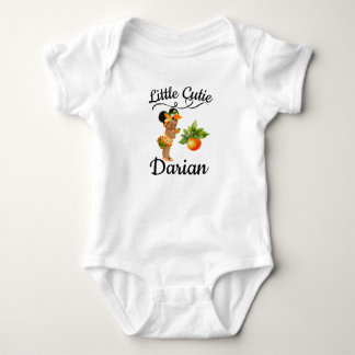 Niedlich Black A Little Süsse ist unterwegs Baby Strampler