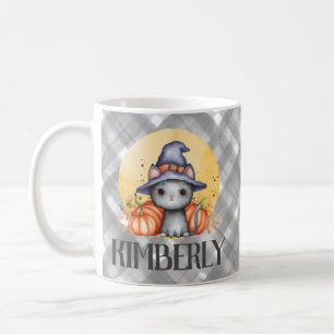 Niedlich Black Cat Happy Halloween Kaffeetasse