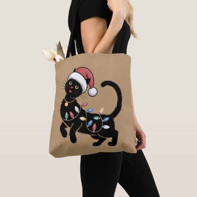 Niedlich Black Cat Lover Weihnachtsgeschenk Mama F (Von Nahem)