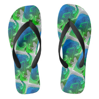 Niedlich Black Green BLUE Moderne Frauen Flip Flop