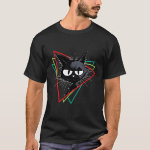 Niedlich Black Kitty I Cat Mama Katze Vater I Funn T-Shirt