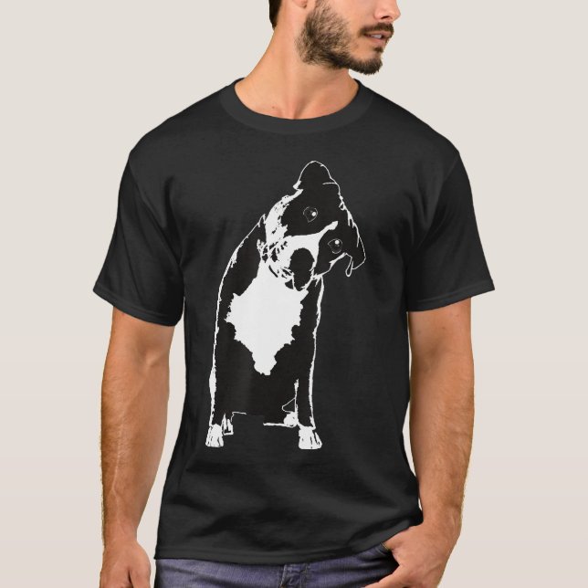 Niedlich Black Pitbull - Neu T-Shirt (Vorderseite)