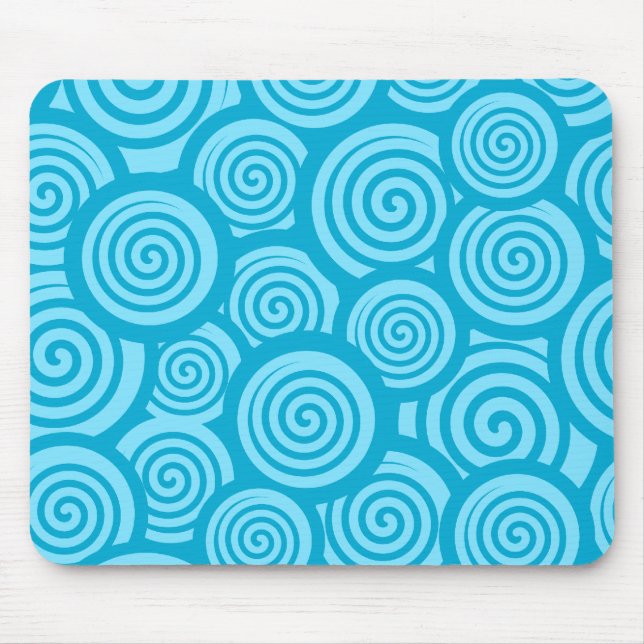 Niedlich-blaue Mousepad (Vorne)