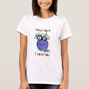 NIEDLICH BLAUE New York I LIEBE YOU, I Liebe New Y T-Shirt