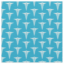 Niedlich-blaues Muster Stoff