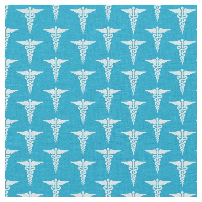 Niedlich-blaues Muster Stoff (Nahaufnahme)