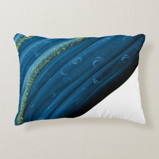 Niedlich Blue Alcohol Tinte Dekokissen