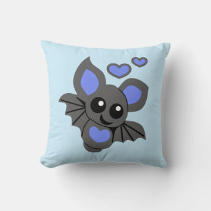 Niedlich Blue Baby Bat Kissen