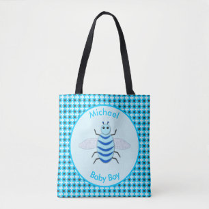Niedlich Blue Baby Boy Bee