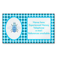 Niedlich Blue Baby Boy Bee Custom Nanny