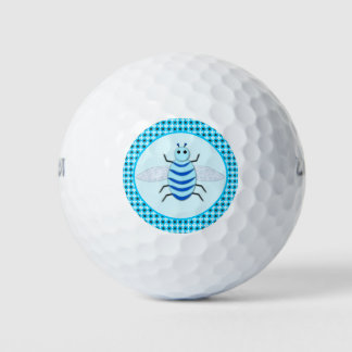 Niedlich Blue Baby Boy Bee Golfball