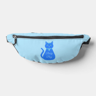 Niedlich Blue Baby Boy Cat Custom Bauchtasche