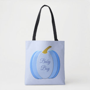 Niedlich Blue Baby Boy Pumpkin Custom