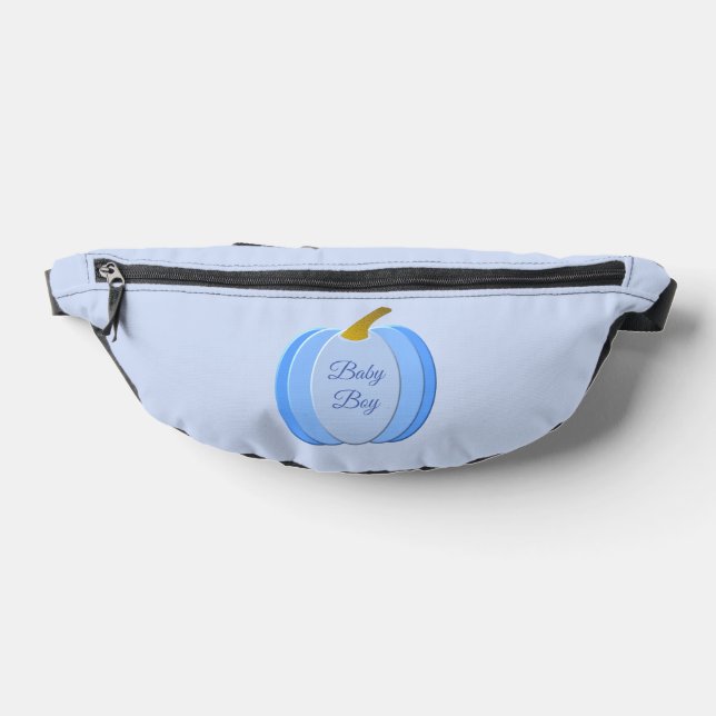 Niedlich Blue Baby Boy Pumpkin Custom Bauchtasche (Ablage )