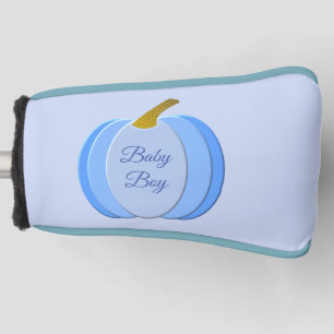 Niedlich Blue Baby Boy Pumpkin Custom Golf Headcover