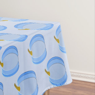 Niedlich Blue Baby Boy Pumpkin Gemustert Baby Dusc Tischdecke