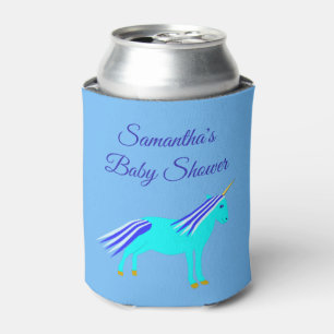 Niedlich Blue Baby Boy Unicoron Custom Baby Shower Dosenkühler
