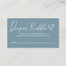 Niedlich Blue Boys Baby Duschdusche Windelwanne Begleitkarte