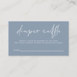 Niedlich Blue Boys Baby Duschdusche Windelwanne Begleitkarte