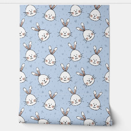 Niedlich Blue Bunny Tapete
