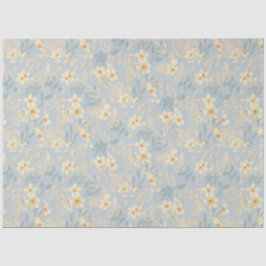 Niedlich Blue Daisy Blumendecoupage Seidenpapier
