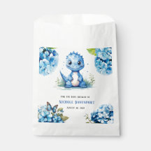Niedlich Blue Dinosaurier mit Florals Boy Baby Dus