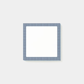 Niedlich Blue Floral Gemustert Sticknotes Post-it Klebezettel