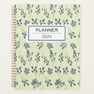 Niedlich Blue Flowers Musterplaner Planer