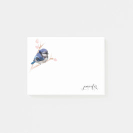 Niedlich Blue Jay Birds Post it Note Post-it Klebezettel