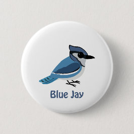Niedlich Blue Jay Button