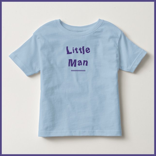 Niedlich Blue Little Man T - Shirt (Von Creator hochgeladen)