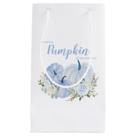 Niedlich Blue Little Pumpkin Baby Dusche Kleine Geschenktüte