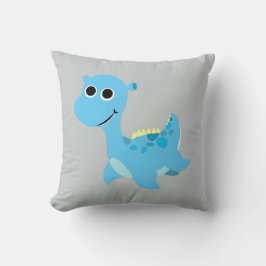 Niedlich Blue Nessie Kissen