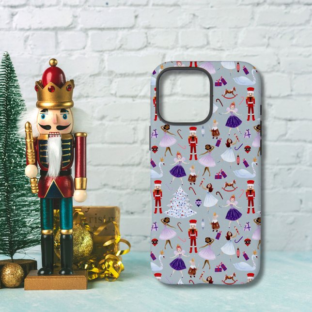 Niedlich Blue Nutcracker Weihnachtsmuster Case-Mate iPhone Hülle (Von Creator hochgeladen)