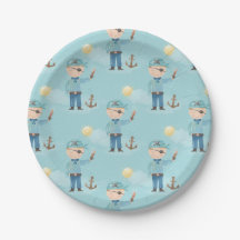 Niedlich Blue Pirate Boy