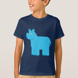 Niedlich Blue Rhino T-Shirt
