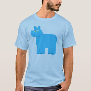 Niedlich Blue Rhino T-Shirt