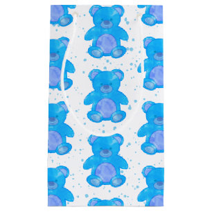 Niedlich Blue Teddy Bär Kleine Geschenktüte