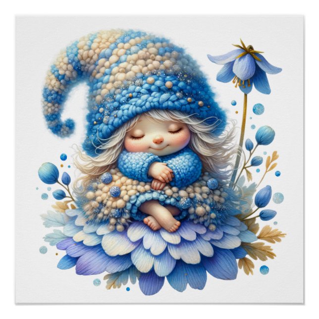 Niedlich Bluebell Fairy Poster (Vorderseite)