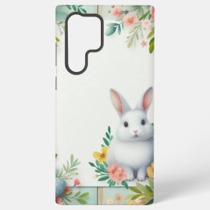 Niedlich, blumenfreudig Osterhase Samsung Galaxy Hülle