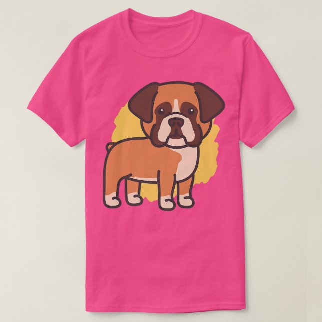 Niedlich Boer Downer Puppy Pet Dog Lover Boer Mama T-Shirt (Design vorne)