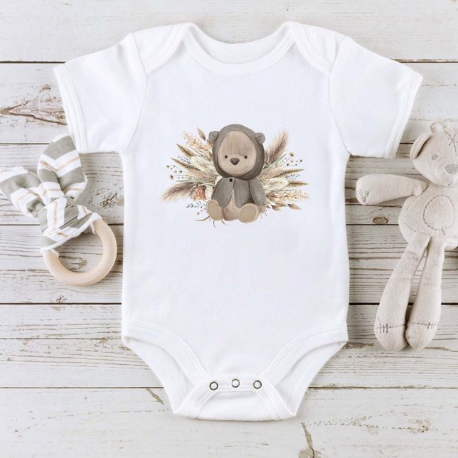 Niedlich Boho Bear Baby Strampler (Von Creator hochgeladen)