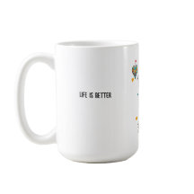 Niedlich Boho farbenfrohe Blumenkatze