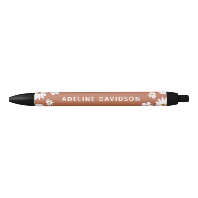 Niedlich Boho Floral Daisy Kugelschreiber (Vorderseite)