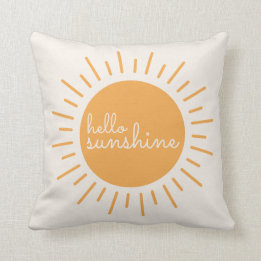 Niedlich Boho hello Sunshine Throw Kissen