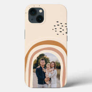 Niedlich Boho Rainbow Custom Ihr Foto iPhone Case