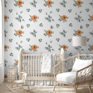 Niedlich Boho Terracotta Kinderzimmer: Tapete