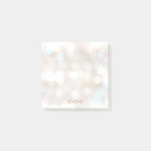 Niedlich Bokeh Personalisiert Post-it Klebezettel